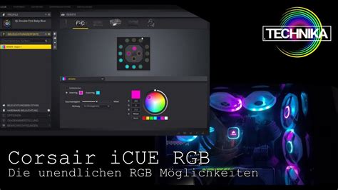 Die unendlichen RGB Möglichkeiten der Corsair iCue Software - YouTube