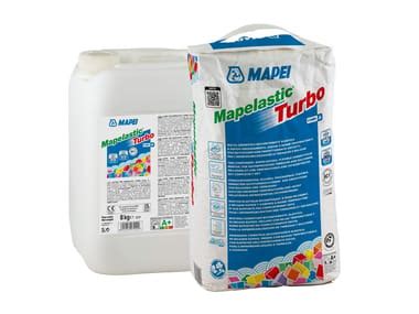 MAPELASTIC TURBO Malta Cementizia Bicomponente Elastica By MAPEI