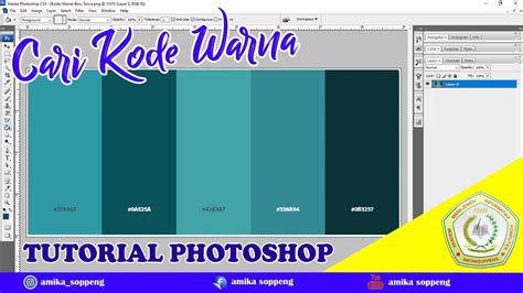 Kode Warna Biru Pas Foto Di Photoshop Ide Perpaduan Warna Images