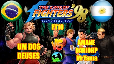 Desafio Internacional KOF 98 Um Dos Deuses Vs MrYama DarioHP