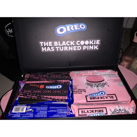 Jual Oreo X Blackpink Exclusive Box Limited Edition With Photo Card Dan