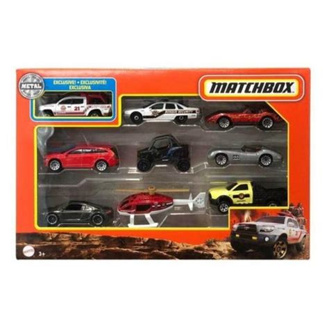 Carrinho Matchbox Kit Com 9 Carrinhos 164 Mattel X7111gvy71 Carrinho De Brinquedo