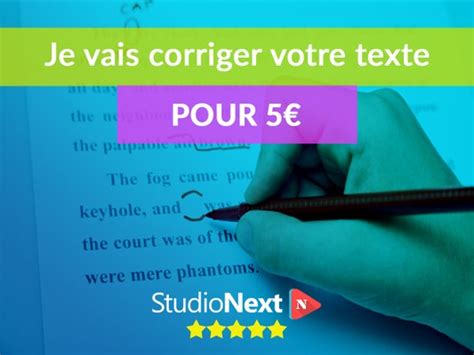 Je Vais Peaufiner Reformuler Et Corriger Votre Texte De 5 Pages Par