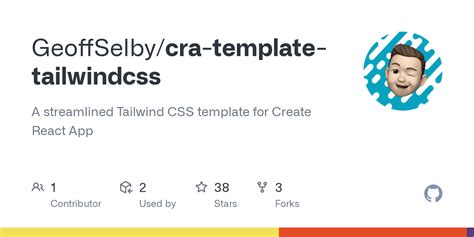 Github Geoffselby Cra Template Tailwindcss A Streamlined Tailwind