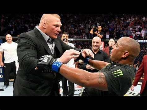 brock lesnar ufc record