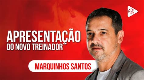 Apresenta O De Coletiva De Imprensa De Marquinhos Santos Novo