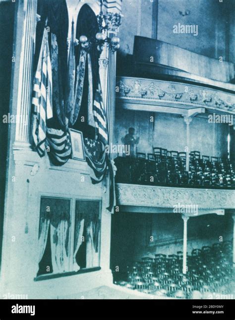 Ford's Theater, Lincoln Assassination Stock Photo - Alamy