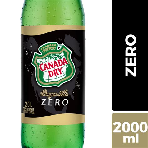 Bebidas Bebida Canada Dry Ginger Ale Zero L