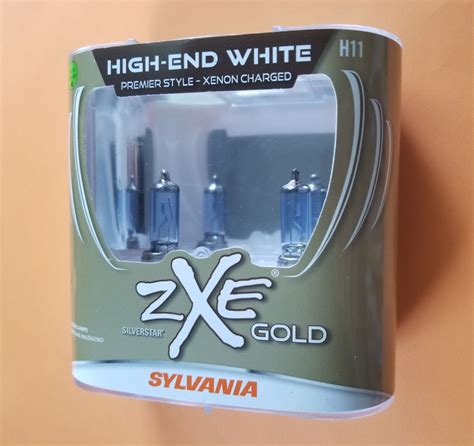 New Sylvania H Silverstar Zxe Gold High Performance Halogen