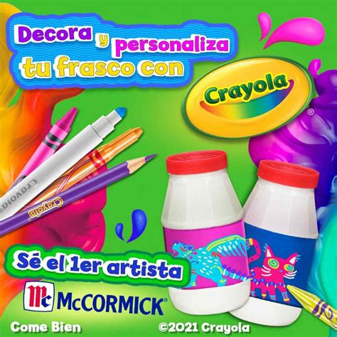 Concurso Mccormick Y Crayola Gana De Kits Crayola Y M S Ganapromo