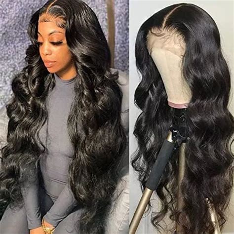 Nantliy Deep Wave Lace Front Wigs Human Hair 13x6 Hd