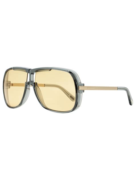 Tom Ford Tom Ford Square Sunglasses Tf800 Caine 20e Graygold 62mm