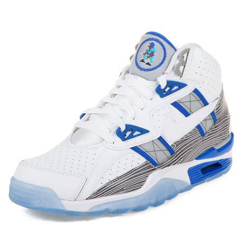 Nike Mens Air Trainer Sc High Prm Qs Broken Bats Ice Blue