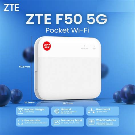 Zte F G Mobile Wi Fi Hktvmall