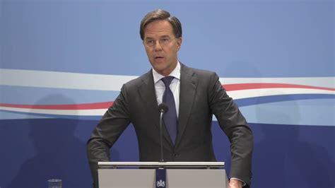 Integrale Persconferentie Van Mp Rutte Na Ministerrraad Van 4 September