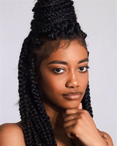 50 Best Box Braid Hairstyles In 2017 Check More At 50 Best Box Braid