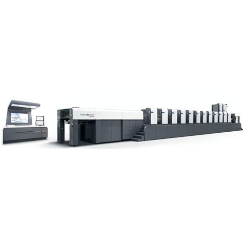 sheet fed offset printing machine  evolution elite manroland