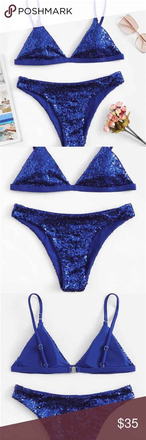 Host Pick Sequin Bikini Set Bikinis Sequin Bikini Bikini Set