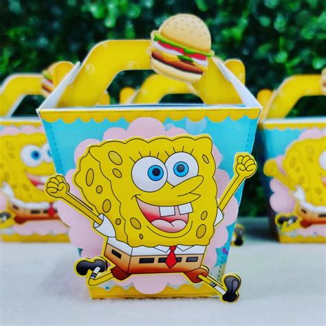 Kit Personalizados Bob Esponja Cl Ssico Itens Elo