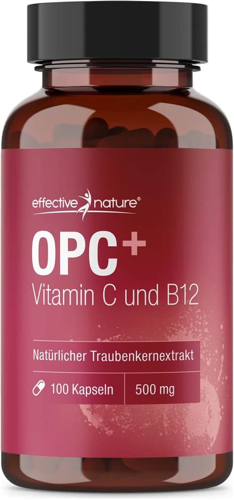 effective nature OPC Natürlicher Traubenkernextrakt 100 vegane