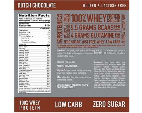 Buy Isopure Low Carb Protein Powder Dutch Chocolate 3lbs From Aed285