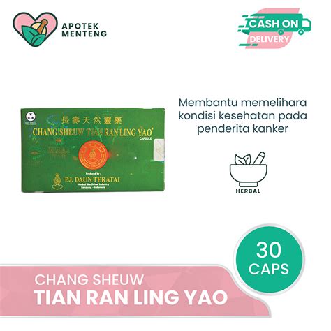 Jual Chang Sheuw Tian Ran Ling Yao Obat Herbal Kanker Tumor Shopee