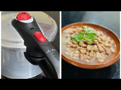 Cómo hacer Frijoles en Olla de Presión Receta Básica YouTube