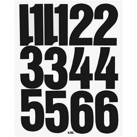 Chartpak Permanent Adhesive Vinyl Numbers Letters Numbers