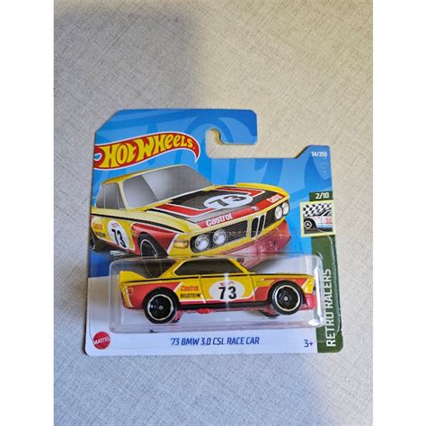 Hot WHeels BMW CSL Race Car 73 Shopee Brasil