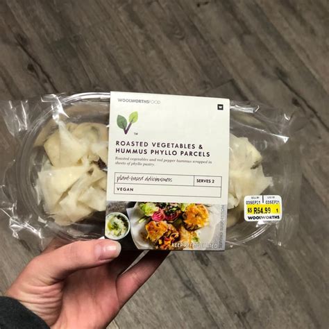 Woolworths Food Roasted Vegetables And Hummus Phyllo Parcels Review