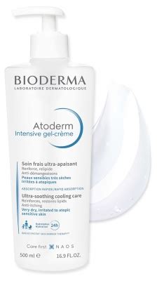 Bioderma Atoderm Intensive Gel Crème Soin Frais Ultra Apaisant 500 ml