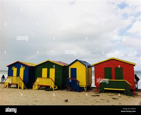 Colorful houses at Cape Town Stock Photo - Alamy