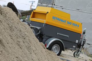 Another Screed Pump Estromat Germany On The Construction