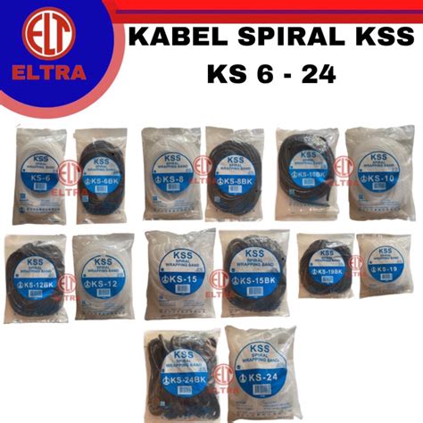 Jual Kabel Spiral Ks Spiral Wrapping Pelindung Band Meter M