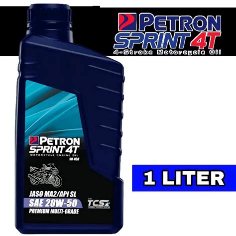 Petron Sprint T Sr Enduro Premium Multi Grade Motorcycle Oil L