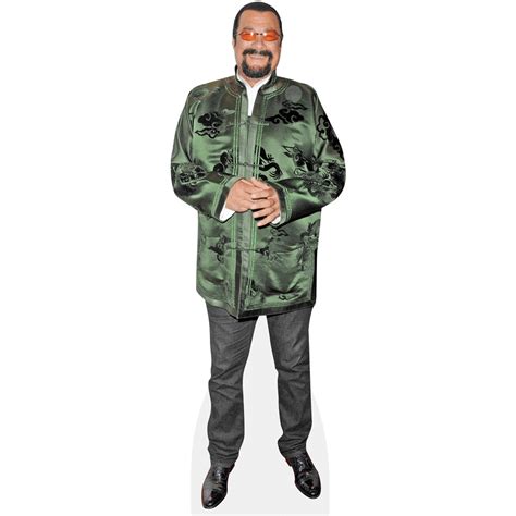 Steven Seagal Green Cardboard Cutout Celebrity Cutouts