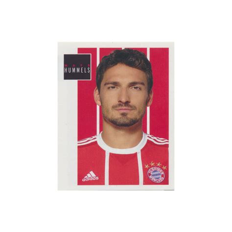 BAM1718 Sticker 44 Mats Hummels Panini FC Bayern München 2017 1