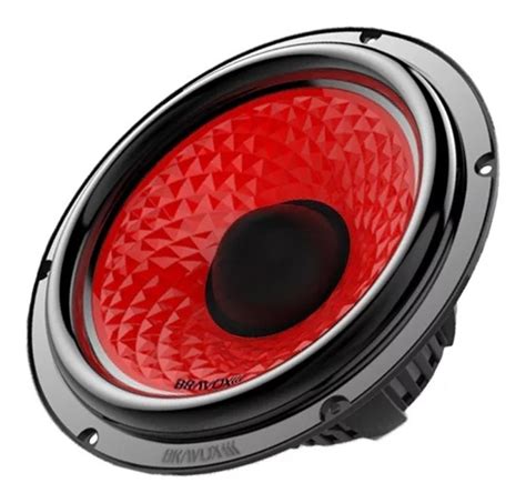 Subwoofer Bravox Uxp D Rgb Led Watts Rms Bobina Dupla