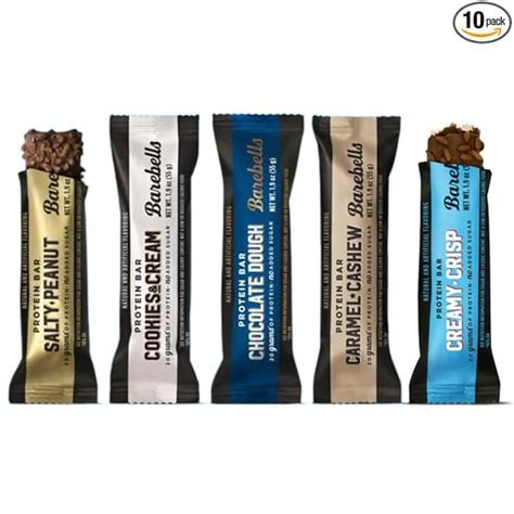 Barebells Protein Bars Variety Pack - Protein Snacks with 20g of High Protein - Chocolate ...