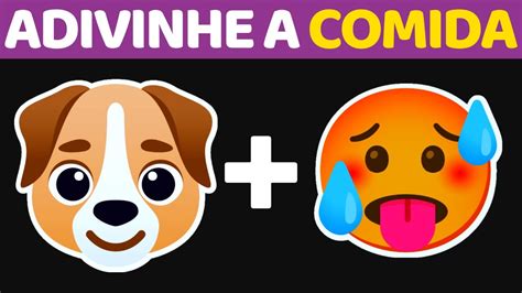 Voc Consegue Adivinhar A Comida Pelo Emoji Adivinhe A Comida Pelo