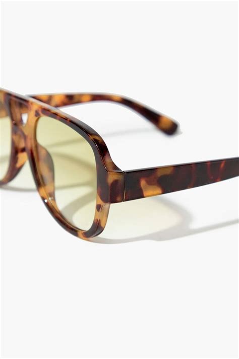 Tortoiseshell Aviator Sunglasses