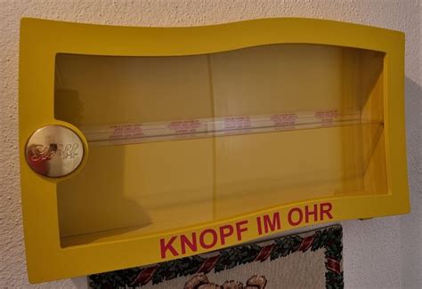 Steiff Schaukasten Vitrine Knopf Im Ohr Rarit T Acheter Sur Ricardo