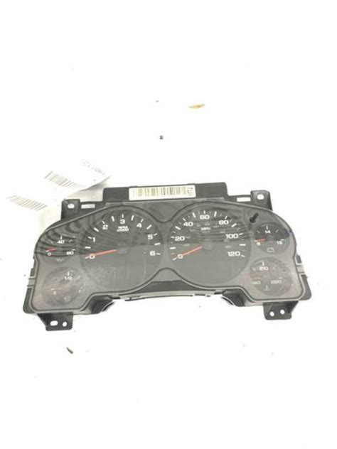 Speedometer Chevy Silverado 1500 07 08 09 10 11 Ebay