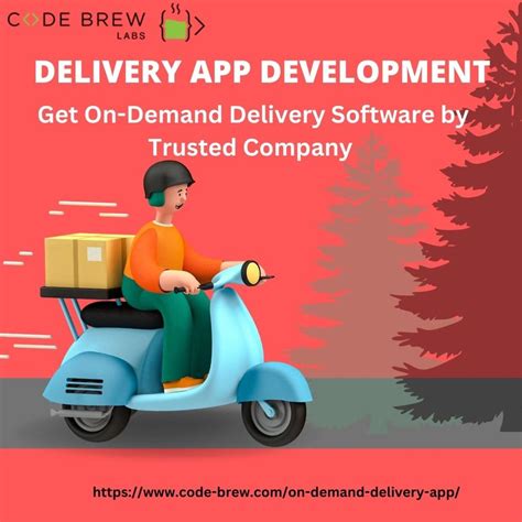 Launch On Demand Delivery App Development Code Brew Labs Flickr