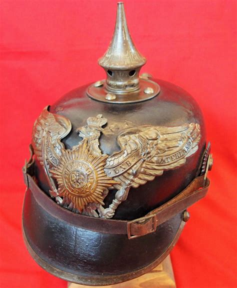 Ww1 Germany Prussian Garde Spiked Helmet Pickelhaube Elite Regiment