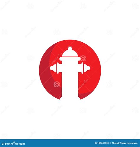 Fire Hydrant Logo And Icon Stock Vector Illustration Of Danger 190607601