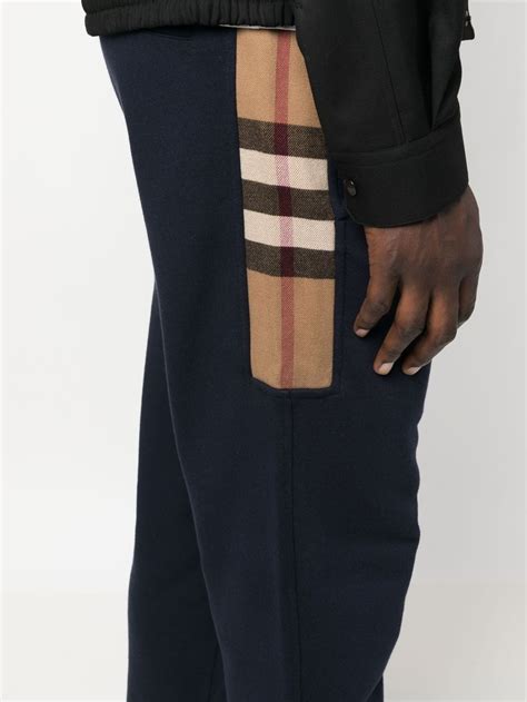 Burberry House Check Panelled Track Pants Us