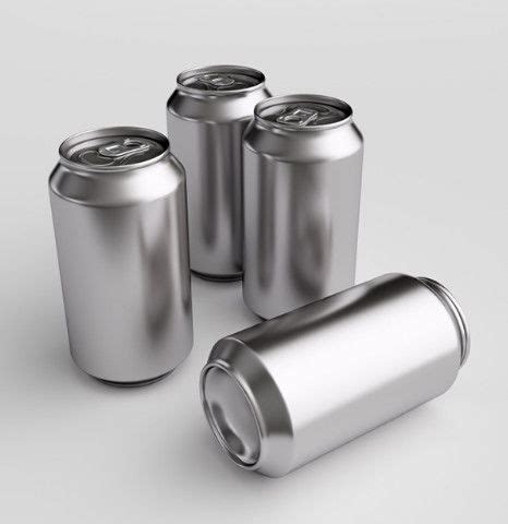 Food Grade Empty Blank Aluminum Can Sleek Ml Ml And Ml For