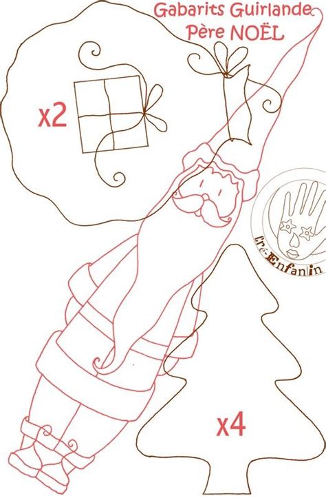 The Instructions For How To Draw A Christmas Tree With Santa Claus And