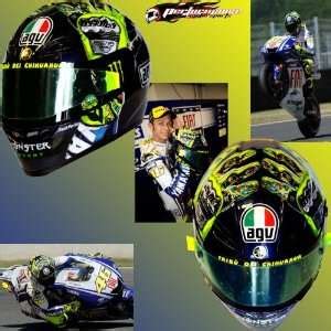 Valentino Rossi Signed TI Tech Milo Manara Helmet Mugello 2006